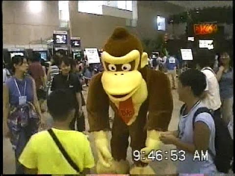 NINTENDO ニンテンドースペースワールド99 64のスマブラ大会 ムジュラの仮面、ポケモン金銀体験版 64DD体験コーナー 須藤温子 DK64 in幕張メッセ