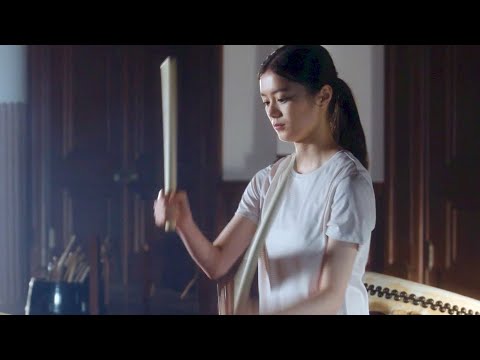 紺野彩夏、久保田紗友との出会いで和太鼓に惹かれていく/映画『藍に響け』予告編