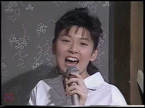 南野陽子 💗 吐息でネット。 1988-03-17 🎵🎤 第2位・たいへん賑やかな、緑山スタジオからの中継でした。 🆙2K(1440p60)