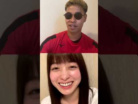 橋本環奈とインスタライブした!
