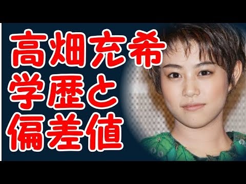 高畑充希の学歴と出身校の偏差値