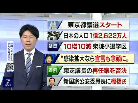 NHKニュース7 2021年06月25日