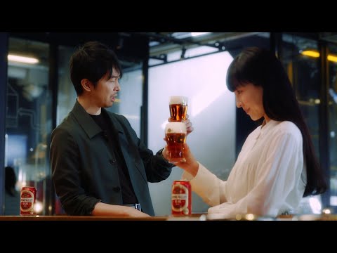 長谷川博己の熱い長話に、麻生久美子がバッサリ一言? 『SPRING VALLEY 豊潤496』CMメーキング