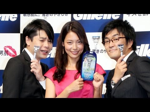相武紗季、帰国後初イベントに登場! 「ジレット プロダクトシルバー」 #Saki Aibu #event