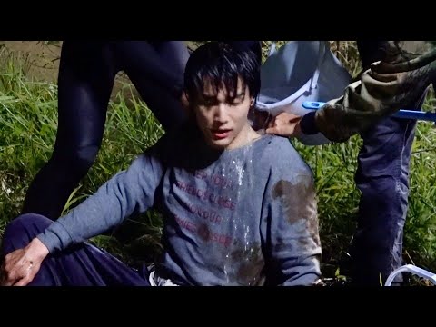 中川大志、石井杏奈、ズブ濡れ体当たり!気温差で身体から湯気も/映画『砕け散るところを見せてあげる』メイキング映像