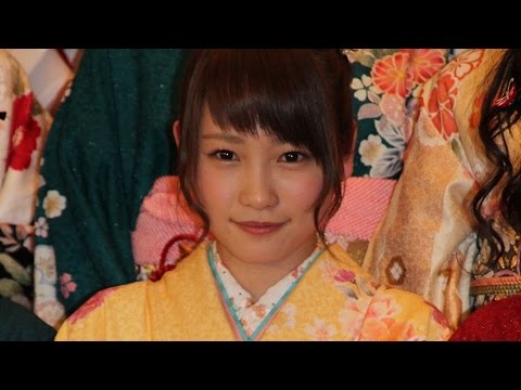 AKB48川栄李奈、今年は「はざま世代」 九九は「これから」 「平成27年 AKB48グループ成人式」2 #AKB48 #Japanese Idol