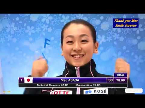 浅田真央(mao asada) World 2014 SP 「ノクターン」 ~ 演技中の実況解説なし 画質改善版 Ver. 1.00N 【1080p60】