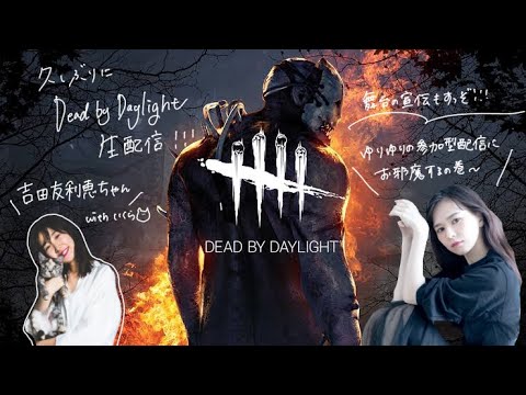 【DBD】久しぶりの生配信やる〜!【吉田友利恵ちゃんコラボ】