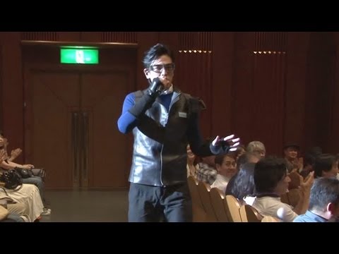 時空ジャーナリスト沢嶋雄一(要潤)、現代に登場! 映画「劇場版タイムスクープハンター」完成披露試写会