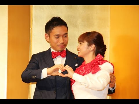 平愛梨&長友佑都 婚約!披露宴は6月24日に〇〇で行う!