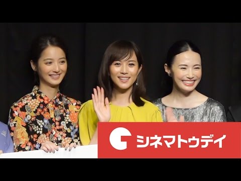 佐々木希、美人三姉妹を熱演! 映画『カノン』完成披露試写イベント