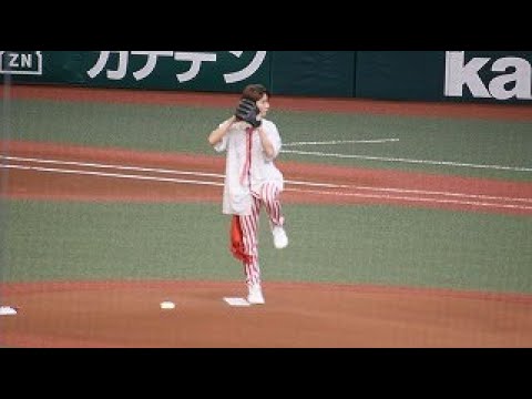 【マイナビオールスター2021】HiHi Jets 髙橋優斗 ファーストピッチセレモニー 【メットライフドーム】