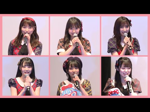 AKB48久保怜音、声優デビューは「本当にうれしい」(発表会 LALALACOCO/久保怜音 鈴木くるみ 長友彩海 佐藤美波 西川怜 田口愛佳)