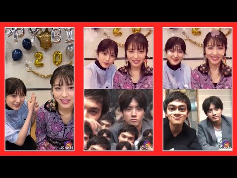 浜辺美波 さん インスタライブ 2020/08/27 Instagram Live 北村匠海 福本莉子 赤楚衛二 ふりふら 思い思われ振り振られ