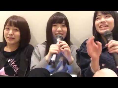 20170423 チーム8 小田えりな・福地礼奈・太田奈緒 SHOWROOMカラオケ配信