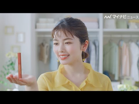 小芝風花、メイク道具に話しかける姿が可愛い!爽やかな魅力あふれる CANMAKE新CM『クイックラッシュカーラー まつげの味方編』&メイキング映像公開