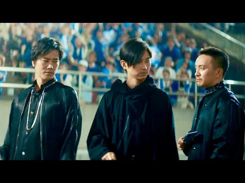 三太郎の松田翔太、桐谷健太、濱田岳が現代でau5Gサッカー応援/au 5G CM+メイキング