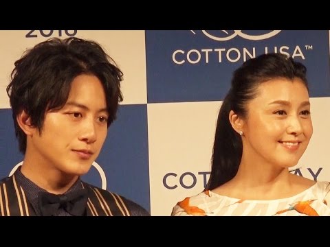 一番の見どころは取材最後の溝端淳平の不憫さ!?COTTON USA AWARD 2016 藤原紀香 小芝風花