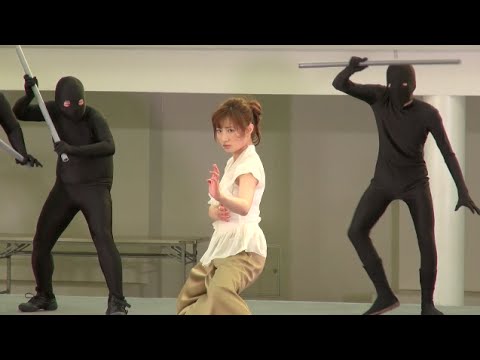 武田梨奈、生アクション披露 映画『原宿デニール』イベント