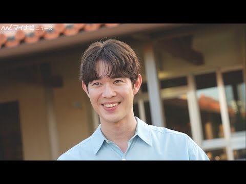 宮沢氷魚、グラスにビールを注ぐシーンでの無邪気な笑顔が可愛い! オリオン ザ・ドラフト新CM『のどごし』編メイキング映像公開