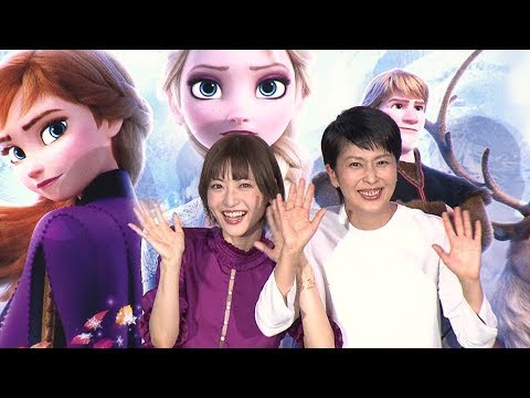 松たか子&神田沙也加、「アナ雪2」を一緒に鑑賞