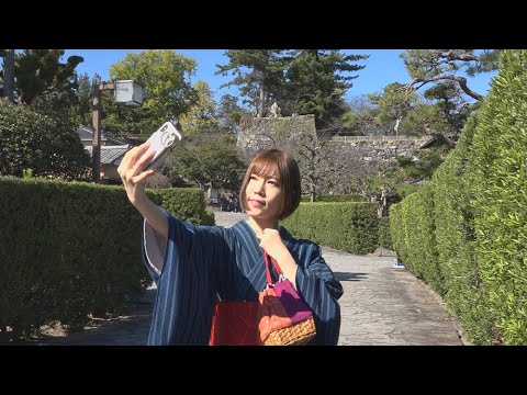 松阪市行政情報番組VOL.1487 ブランド大使の出口陽さんがまち歩き