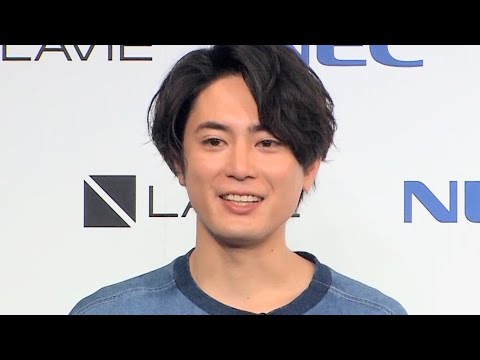 間宮祥太朗、イケメンゆえに矢本悠馬から敬遠されていた!?/NEC LAVIE CM発表イベント
