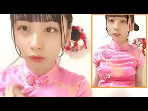 立仙百佳ちゃんのチャイナ服姿が可愛すぎる!【癒し】