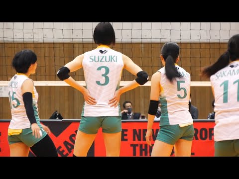 【女子バレー】鈴木日葵 第1セット KUROBEアクアフェアリーズVS群馬銀行グリーンウイングス