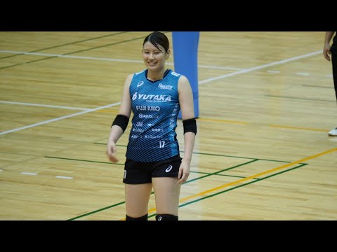 【女子バレー】中斎里奈 練習風景 ブレス浜松vsGSS東京サンビームス 2021V・SUMMER LEAGUE 20210626