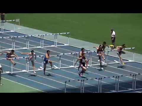 男110mH 決勝 全国高校総体 北九州地区予選