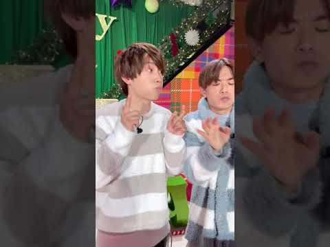なにわ男子 YouTubeショート生撮影会 マシュマロ食べてるのダ~レだ?