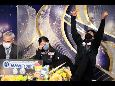 14日放送の『2021 NHK杯フィギュア』(NHK総合)で、三浦璃来、木原龍一ペアのある“真相”が明らかになった。