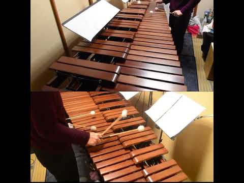 「White Christmas」marimba solo ver. Irving Berlin arranger Ayumi Hashimoto (橋本あゆみ)