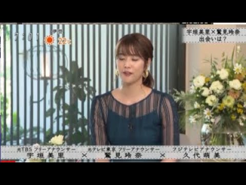 【ボクらの時代】 宇垣美里×鷲見玲奈出会いは入社前に…