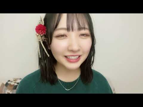 石田 千穂(STU48) SHOWROOM 2022 01 10