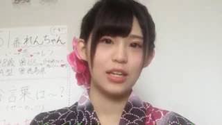 岡田 美紅 20161029 エントリーNo.51番 SKE48 第8期受験生 SHOWROOM