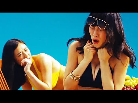 「北風と太陽」が現代風にリメイク!「美女の水着を脱がせるか?」キリン 晴のどごし