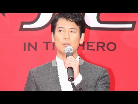 唐沢寿明が登場 映画「イン・ザ・ヒーロー」完成披露プレミア舞台あいさつ