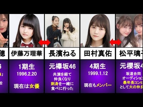 【乃木坂46】芸能界の友達が意外過ぎた【Part3】【卒メン含む】