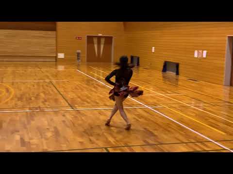 3. 岡田愛彩 高校生女性ソロラテン パソドブレ |フューチャーズカップ 準決勝