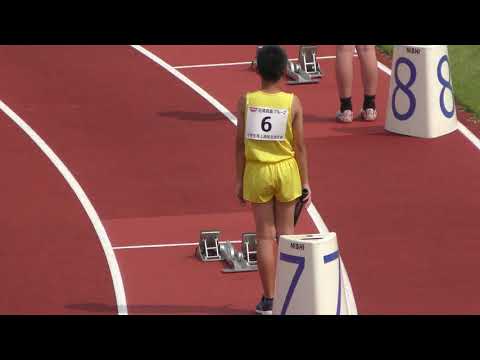 共通男子4X100mR 決勝 日清食品カップ 山梨県小学生陸上競技交流大会 山梨中銀スタジアム 2020年8月10日