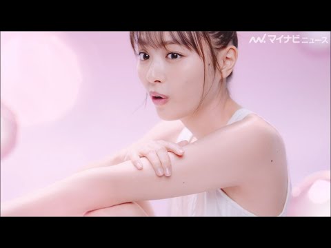 内田理央、美肌がチラリ! 「ジョンソン ボディケア リフレッシュジェル」新TVCM公開
