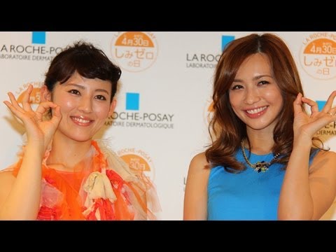 福田彩乃、優木まおみ登場!「ラ ロッシュ ポゼ Suhands Beauty Award 2013 授賞式」