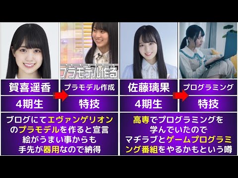 【乃木坂46】メンバーの特技がオタクだった【Part.2】
