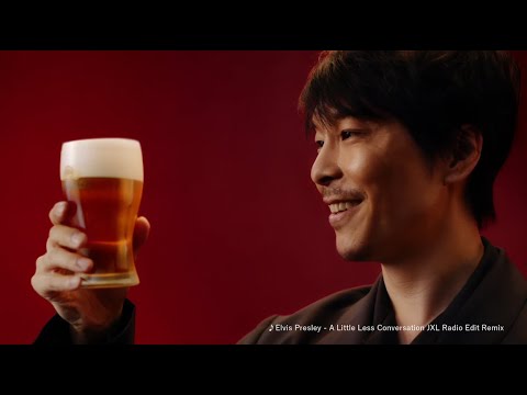 長谷川博己、思わず笑顔がこぼれる! 『クラフトビール SPRING VALLEY 豊潤496』CM