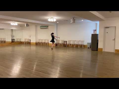 2. 垣中彩花 大学1〜2年生女性ソロラテン パソドブレ |フューチャーズカップ 準決勝