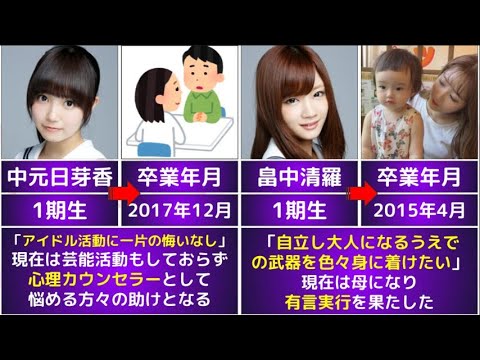【乃木坂46】メンバーの卒業理由と目標が有言実行すぎた【Part.3】