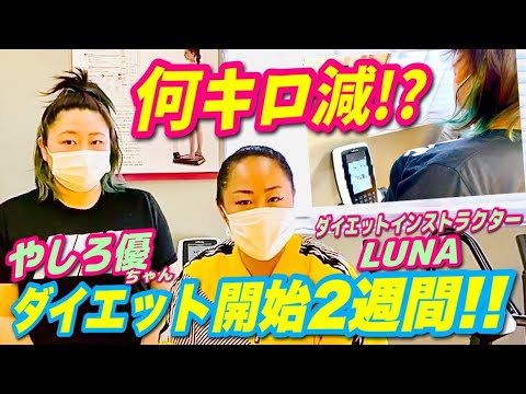 【LUNA式ダイエット】やしろ優ちゃん、2週間で何キロ痩せたのか!?【リバウンドしないダイエットメソッド】