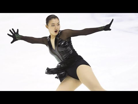 Kaori Sakamoto | 坂本花織 | Slice Spiral + Triple Loop (3Lo)